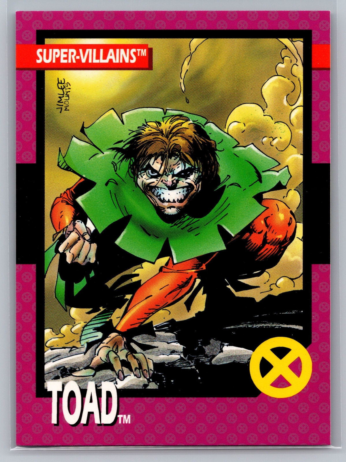 1992 Impel The Uncanny X-Men #65 Toad