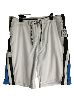 Vans off the wall Men's Shifter Boardshort With Wax Comb,Pocket Swim Trunks 38
