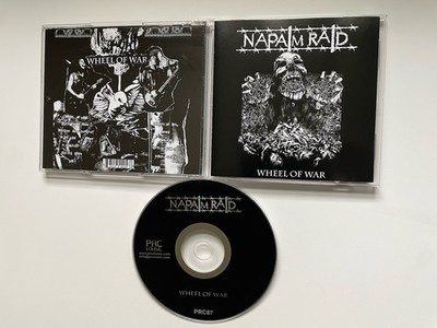Napalm Raid - Wheel Of War CD 2017 PRC Music PRC87 Hardcore Punk Crust