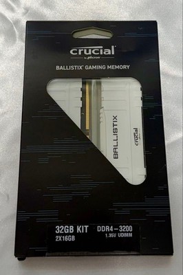 Crucial Ballistix 32GB (2x16GB) DDR4-3200 RAM BL2K16G32C16U4W Tested