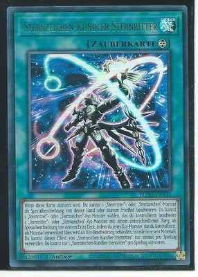 YU GI OH STERNZEICHEN KUNDLER STERNRITTER  BLGG-DE122 ULTRA RARE 1.AUFLAGE