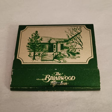 The Briarwood Inn Golden Colorado Vintage Unstruck Matchbook Made in USA