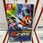 Mario Tennis Aces (Nintendo Switch, 2018) Video Game Cartridge & Case Tested