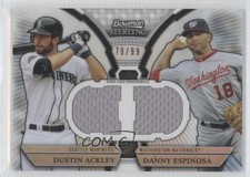 2011 Bowman Sterling Refractor 79/99 Dustin Ackley Danny Espinosa #DRB-AE 9cp