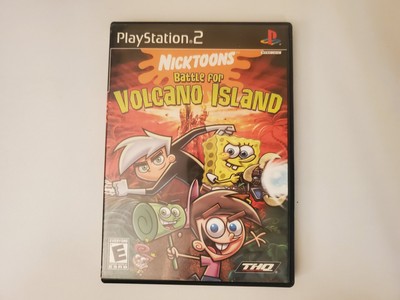 Nicktoons Battle For Volcano Island (Playstation 2 Ps2) Case Only