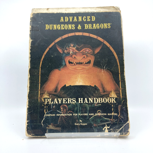 AD&D Players Handbook - 1978 AD&D 1st Edition Dungeons and Dragons ...