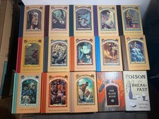 A Series of Unfortunate Events Complete Set 1-13  3 1st Ed/1st Print  2 Extras