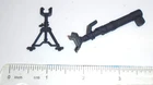 GI Joe Figure Accessory  Hasbro Retro / Reaction        Mortor Tube and Stand