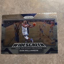 Panini Prizm Zion Williamson Widescreen #4 New Orleans Pelicans Basketball Card