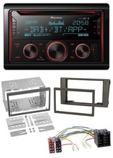 Pioneer 2DIN DAB MP3 Bluetooth USB CD autoradio per Iveco Daily 06-14 grigio scuro