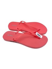 NEW Old Navy Flip Flops Women's Size 9 Coral Orange Pink Thong Sandals