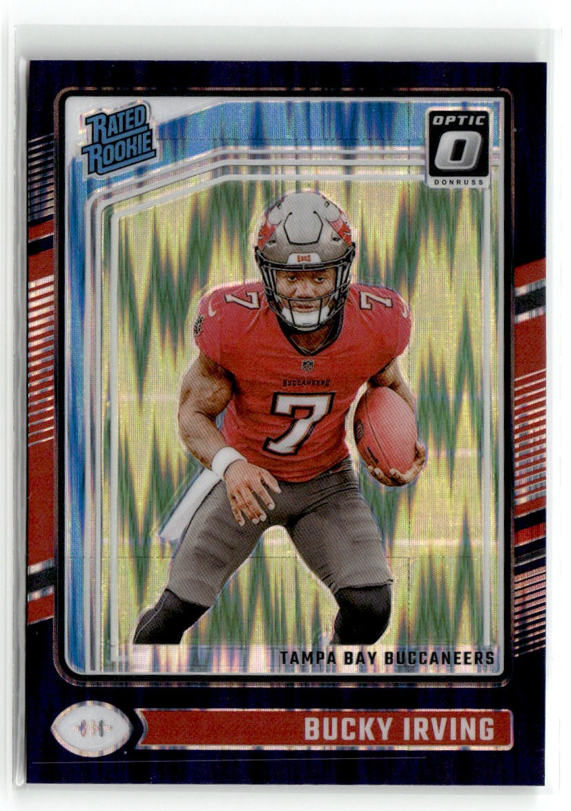 2024 Donruss Optic #216 Bucky Irving Purple Shock