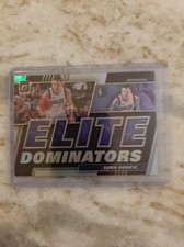 Luka Doncic 2019-20 Panini Donruss Optic Elite Dominators Silver Prizm #10 (NM)
