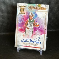 Jordan Horston Watercolors Auto 66/99 Seattle Storm 2025 Panini Impeccable WNBA