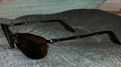 Ray-Ban RB3023 Highstreet MSW Polarized UV400 Brown Oval Metal Frames  Only