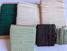 BRAID JOB LOT #39 Collection of assorted colours/widths/styles braids/cords