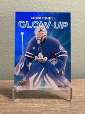 2025-26 Upper Deck Series 2 Glow-Up Anthony Stolarz #GU-18 Toronto Maple Leafs