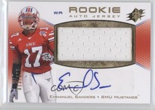 2010 SPx Rookie Auto Jersey 13/375 Emmanuel Sanders #125 Auto 1j2
