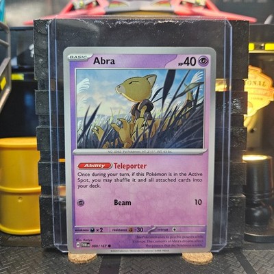 Abra Twilight Masquerade Pokémon TCG 080/167 Scarlet & Violet SV06 Common