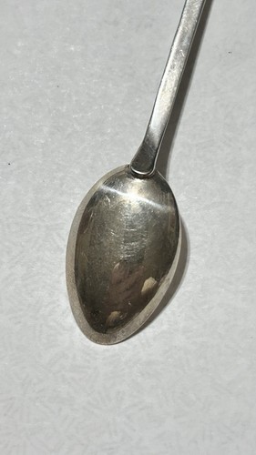 VTG MCM Sterling Silver Aztec Calendar Mexico Souvenir Spoon Demitasse PlatMexSA - Picture 6 of 23