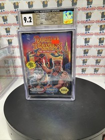 Juego Arcade Double Dragon 3 Clamshell SEGA Genesis NES Sellado VGA WATA CGC PSA