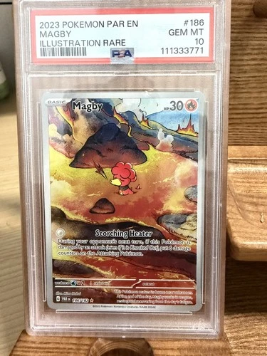2023 Magby 186/182 SV04: Paradox Rift Holo PSA 10