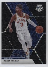 2019-20 Panini Mosaic Fast Break Black Prizm 1/1 Aaron Holiday #7 04ag