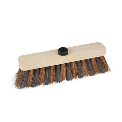 , Zebrawood Broom Head, Coconut Fibre + PVC, 29cm, Outdoor Use