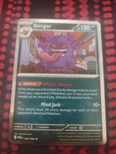 Pokémon Gengar Perfect Order Rare Holo 50/88 NM