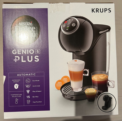 Krups NESCAFÉ Dolce Gusto Genio S Plus KP3408 Kapselmaschine Schwarz + Kapseln