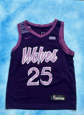 purple timberwolves jersey