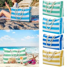 UK Beach Waterproof Bags for Women Tote Bag Extra Large with Zip for Travel Swim