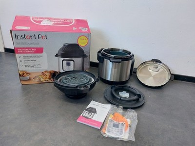 Instant Pot Duo Crisp + Heißluftfritteuse 11-in-1 Elektro-Multikocher 8 Liter