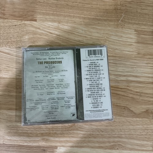 The Producers Original Broadway Cast Music CD [NEW] Mel Brooks Musical New Songs - Picture 3 of 3