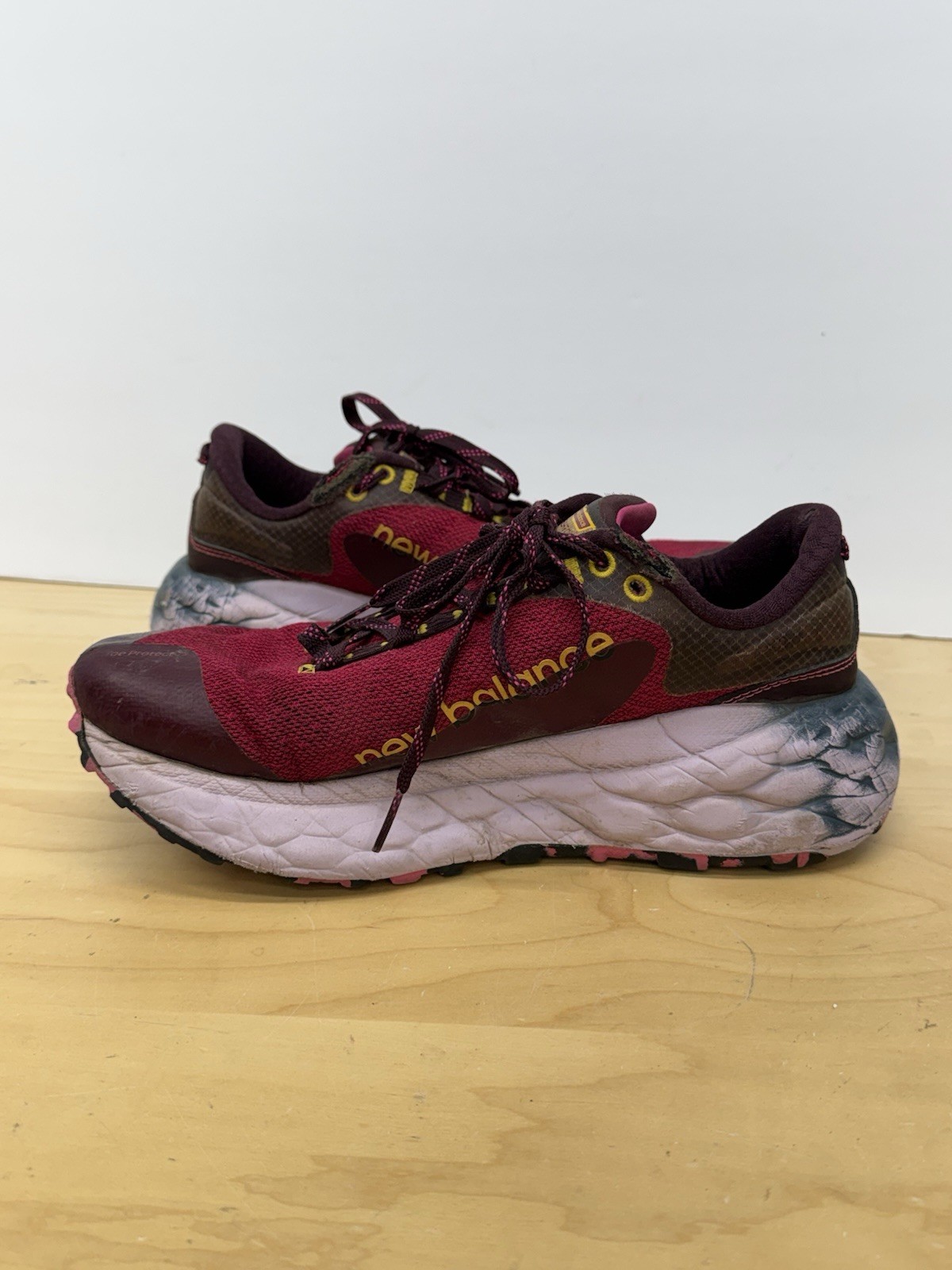 New Balance Unisex FF X More Trail V2 Red Running Shoes Sneakers Size 10 B thumbnail 3