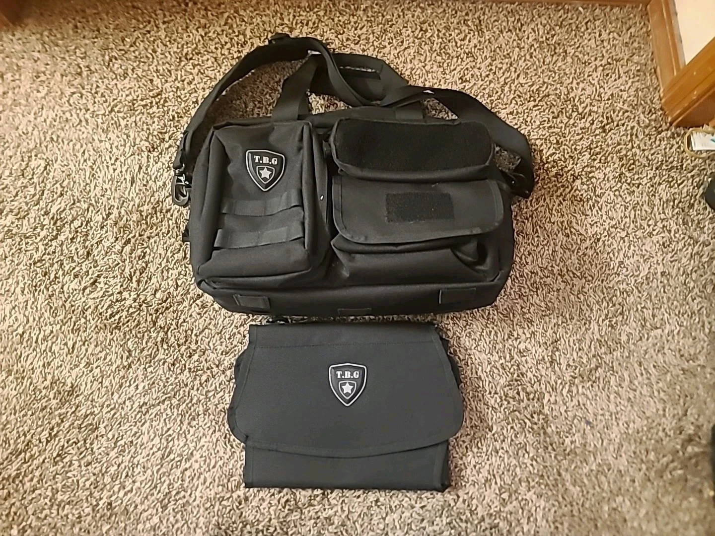 Tactical Baby Gear TBG Deuce Messenger Diaper Bag & Changing Mat
