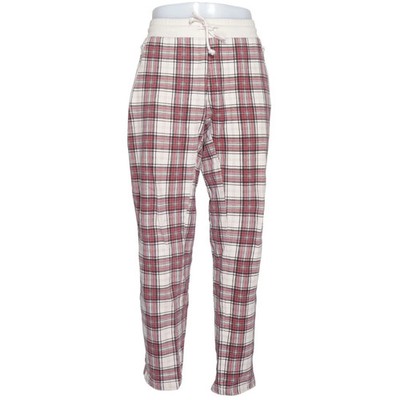 KITH, Pyjamahose, Größe: XL, Beige/Rot/Weiß, Baumwolle, Glencheck, Herren #eAa
