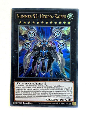 Yu-Gi-Oh! - Nummer 93: Utopia-Kaiser - MAMA - Ultra Rare - Deutsch
