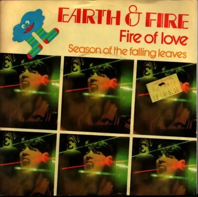 Earth And Fire Fire Of Love Vinyl Single 7inch NEAR MINT Vertigo