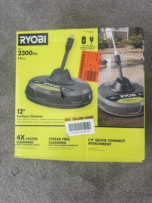 #ad Ryobi 12in 2300 PSI Pressure Washer Surface Cleaner $33.75