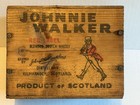 Vintage Johnnie Walker Red Label Wood Crate 12 Bottle 1/10 Pint Scotch Box Mini — photo 5