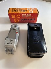 Vintage Gold Crest BC-9 Super Deluxe Camera Flashgun Tilt Flash untested zals