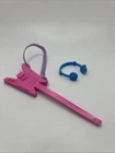 Vintage Barbie and The Rockers Hot Rockin' Guitar Pink & Blue Headset