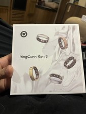 RingConn Gen 3 Smart Ring Heart Rate  Sleep Tracker Matte Black Size 13