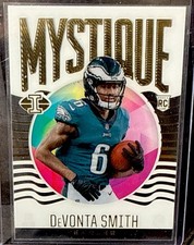 Panini 2021 Illusions Mystique Rookie #MY-5 DeVonta Smith Eagles NFL Card. rookie card picture