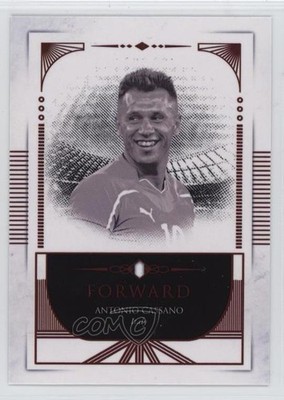 2024-25 Futera Selecta Ruby 3/4 Antonio Cassano #BP03 0w77
