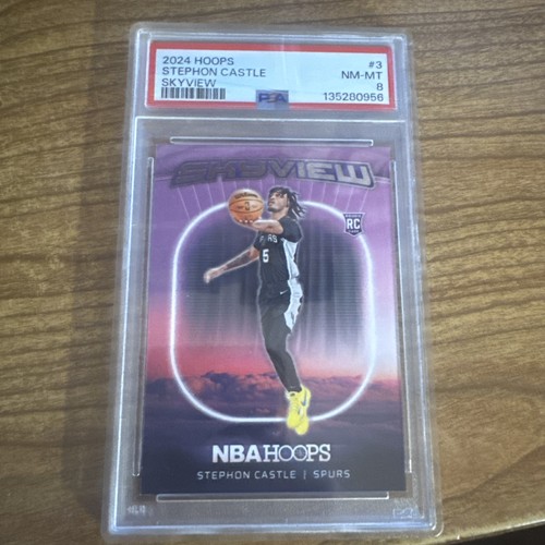 2024 Panini NBA Hoops Skyview Stephon Castle #3 card