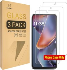 Tempered Glass Screen Protector for Motorola Moto G 2025/2026 3-Pack 9H Hard