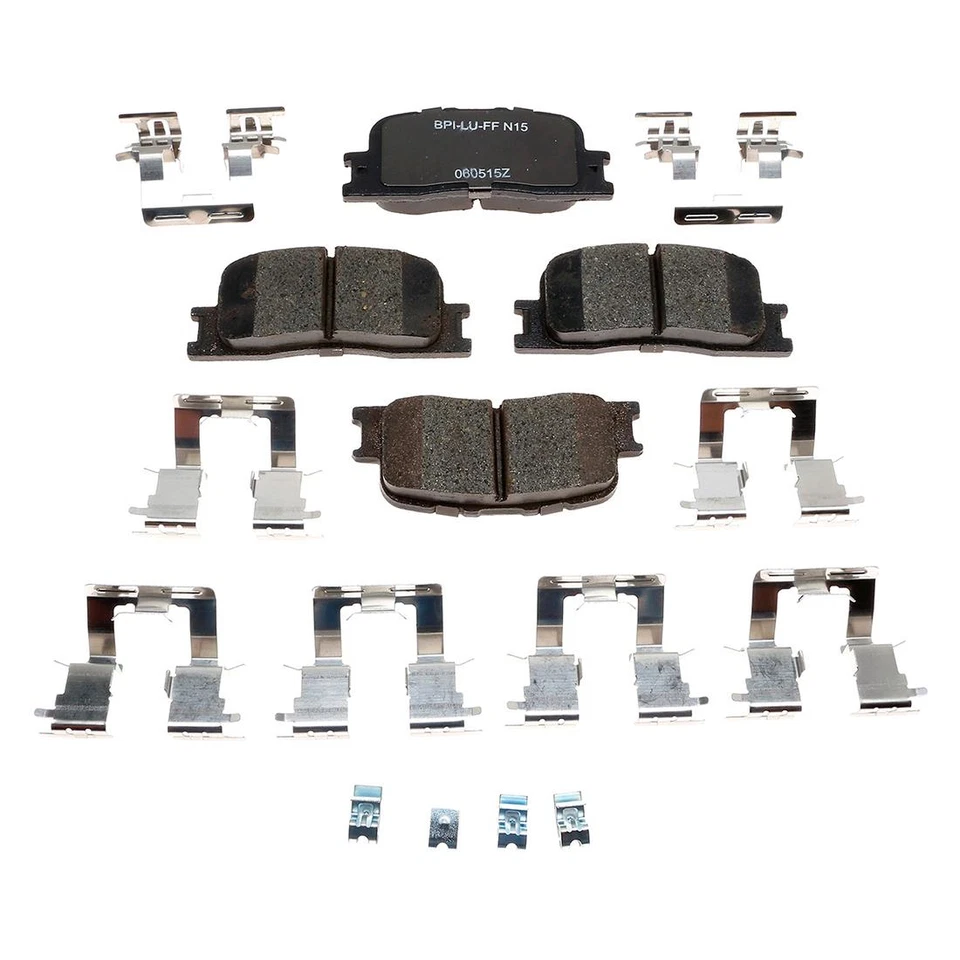 Rotores de freno delanteros traseros y pastillas de freno de cerámica Raybestos para Lexus ES330 2004-2006 Foto 2 de 4