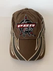 Professional Bull Riders PBR Rodeo OSFM Hat Baseball Cap Brown Green Camouflage